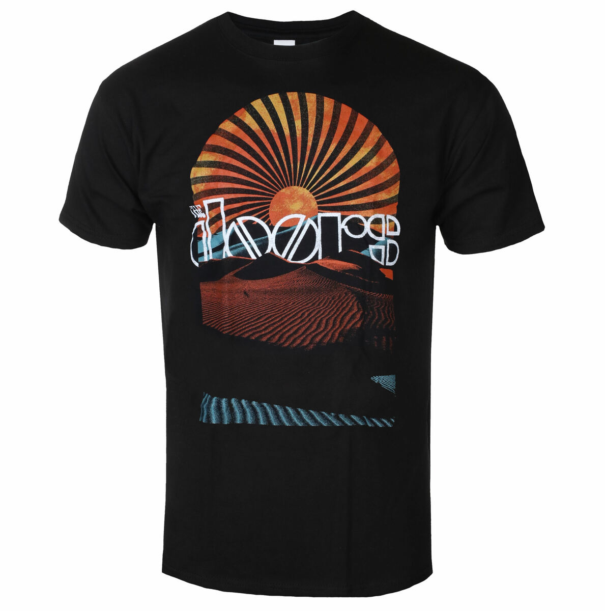 Heren T-shirt Doors - Daybreak - ZWART - ROCK OFF S