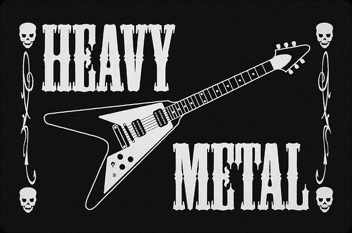 deurmat Heavy Metal - ROCKBITES