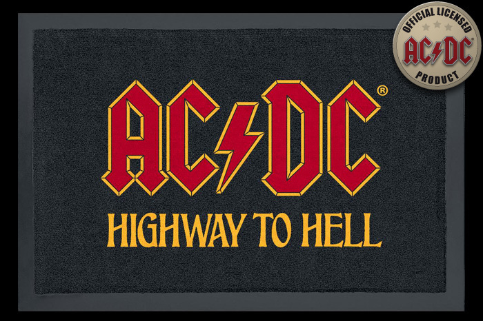 deurmat AC / DC - Highway To Hell - ROCKBITES