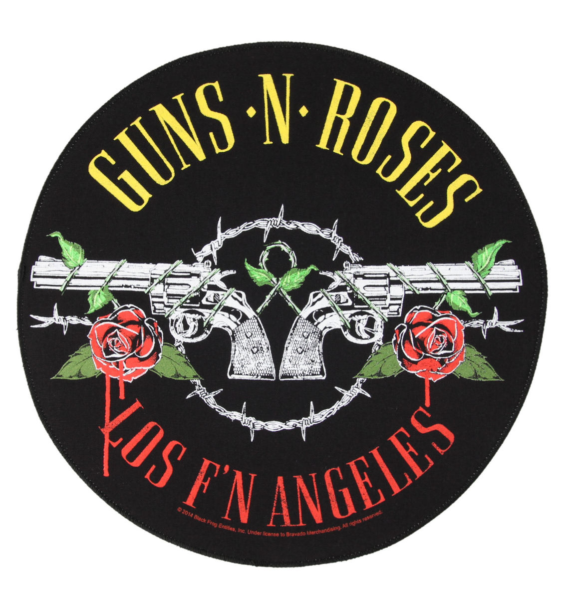 patch Guns N' Roses - LOS F'N ANGELES - RAZAMATAZ