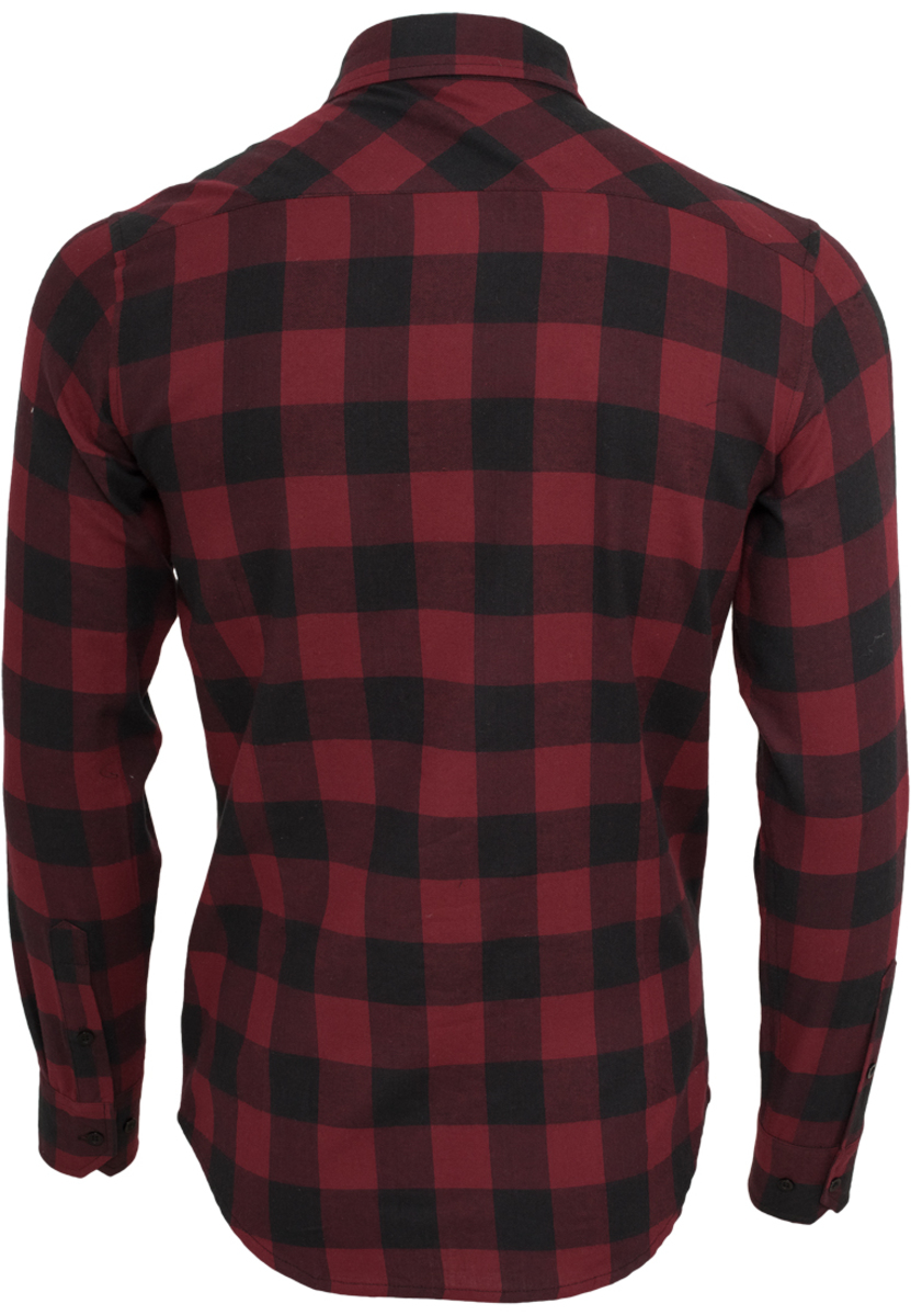 Mannen Overhemd URBAN CLASSICS - Gecontroleerd Flanell 5XL