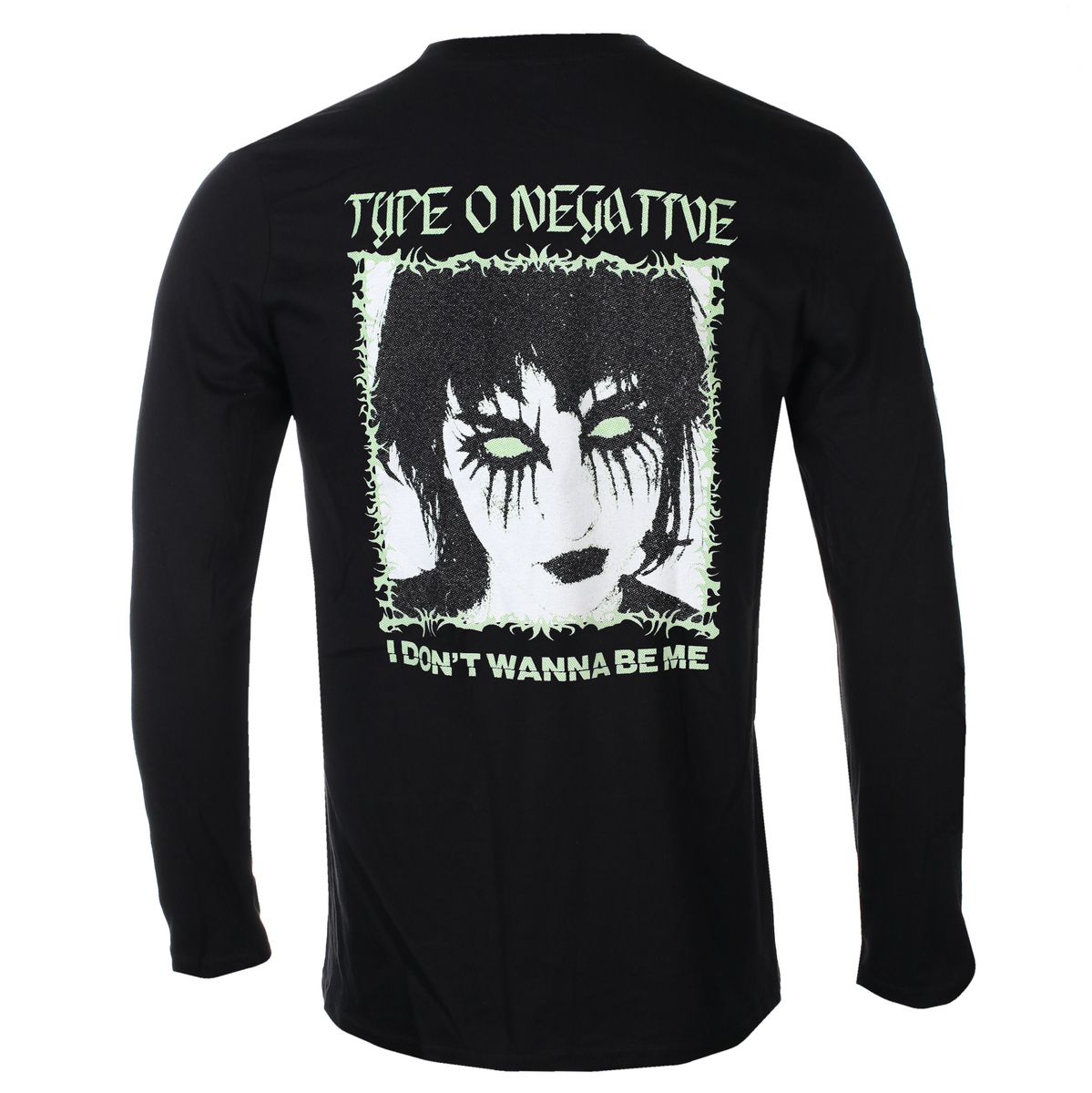 Herenshirt Met Lange Mouwen - Type O Negative - I Don't Wanna Be Me - ROCK OFF S